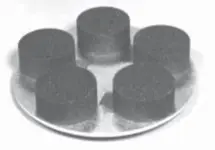 Disk for stones for floor manding machine